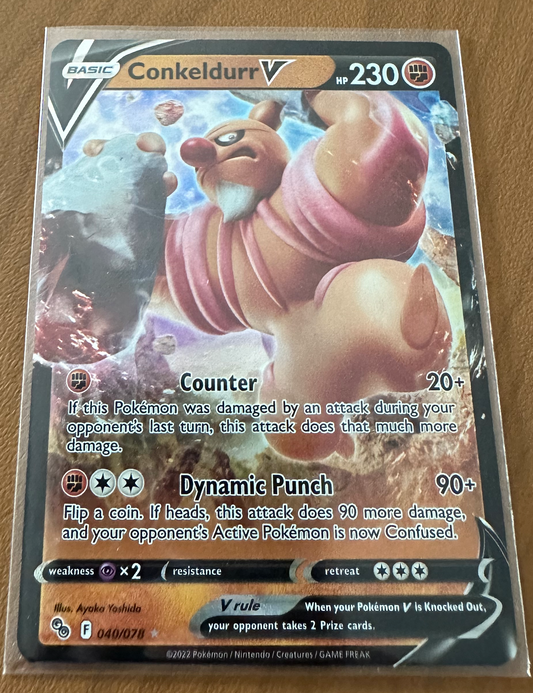 Conkeldurr V Full Art Go