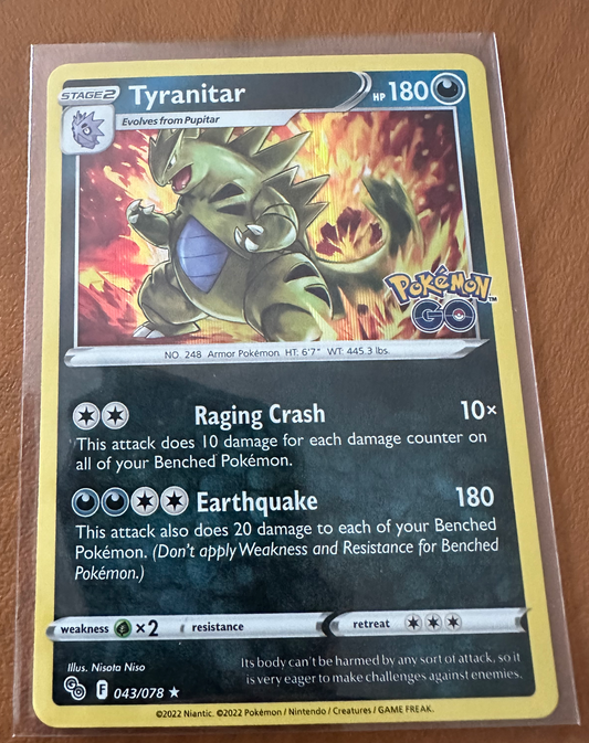 Tyranitar Holo Go