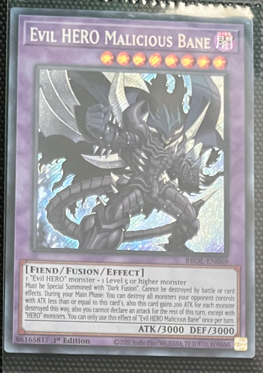 Evil HERO Malicious Bane