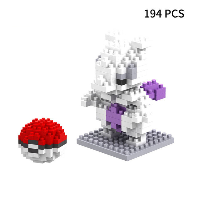 Figura de bloques - Mewtwo
