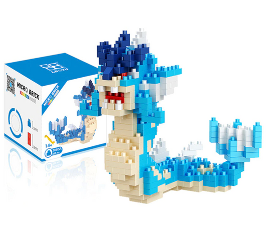 Figura de bloques - Gyarados