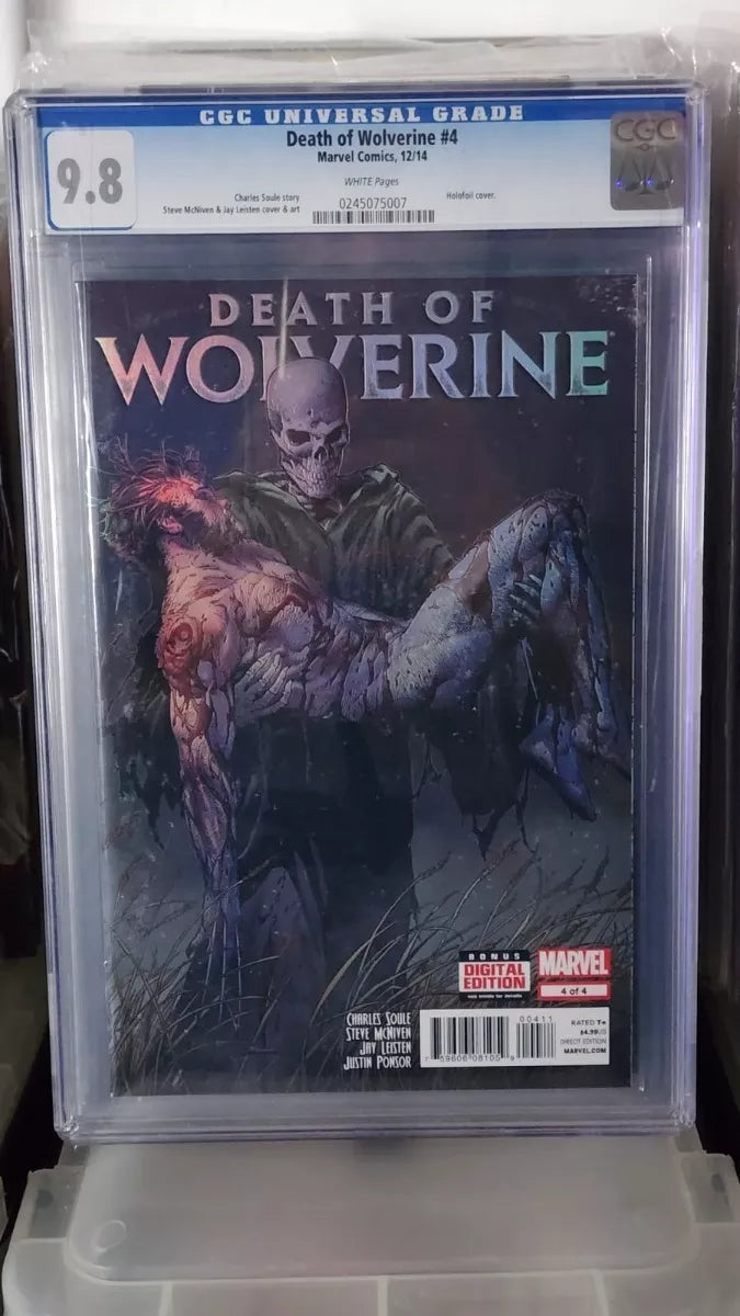 Death Of Wolverine #4 - CGC 9.8 - Holo-Foil